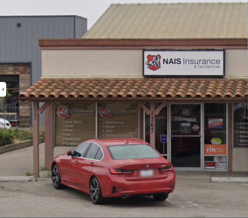 Oficina de NAIS Seguros en Santa Maria, CA
